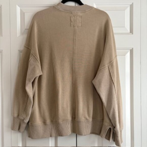 NWT aerie Big Chill Crew Oversized Sweatshirt - Small - Picture 4 of 10